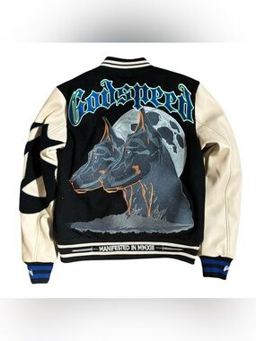 GodSpeed Doberman F.T.D Varsity Jacket